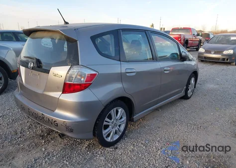 2009 Honda Fit Sport из США, поврежденный, VIN JHMGE87499C003724